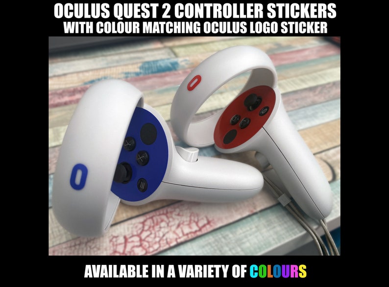 Vinyl Stickers for the Oculus Quest 2 Controllers with Oculus Etsy