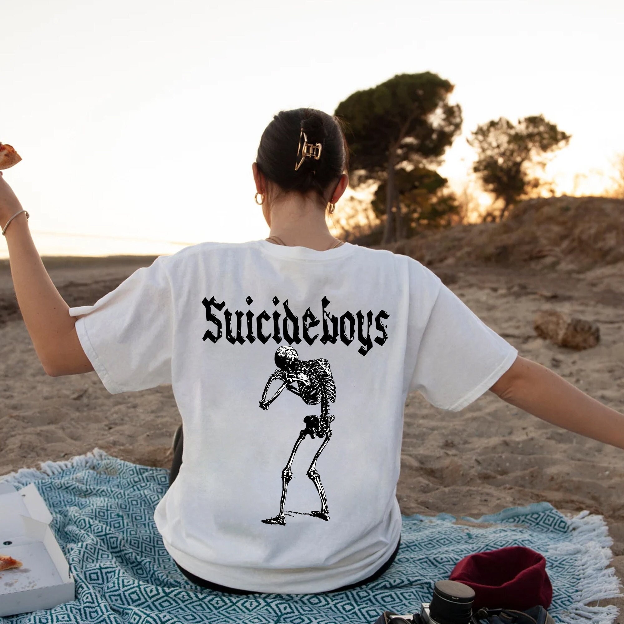 Vintage 90s Suicideboys Skeleton Tee Shirt Suicideboys Etsy