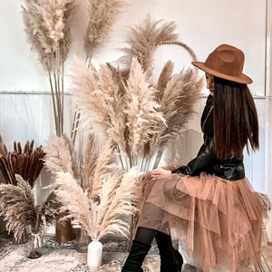3 Pcs Brown Large Ostrich Feather Plumes 23-28