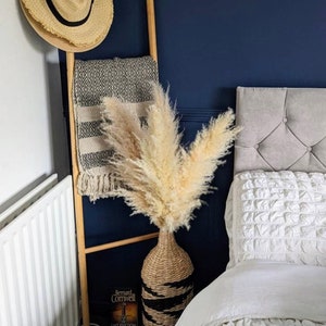 Sale extra large cream fluffy natural pampas grass 60-120, 140cm , gift for her, gift UK, dried flowers, housewarming, pampass grass image 6