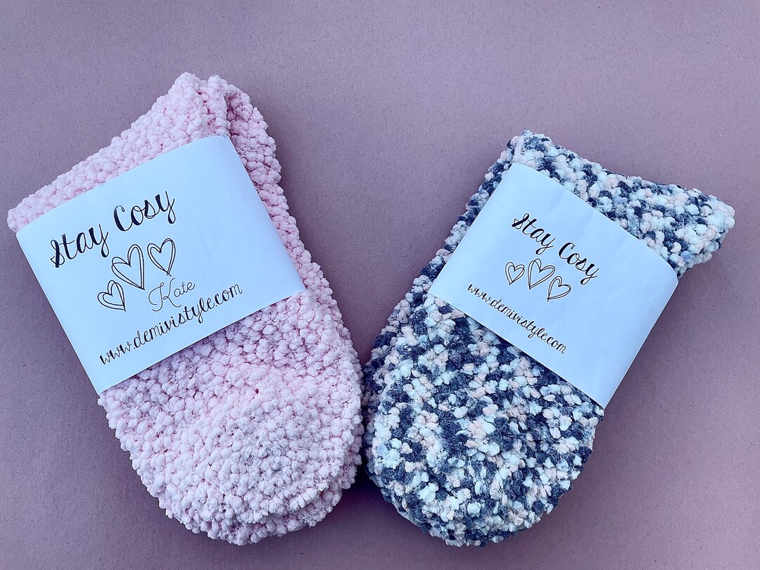 PERSONALISED Cosy Socks / Winter Socks / Sleeping Socks / Gift Etsy UK