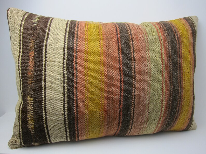 16x24 inches old rug and carpet pillows handmade weaving sofa lumbar pillows traditional bed pillows rectangle pillows unique art cushions