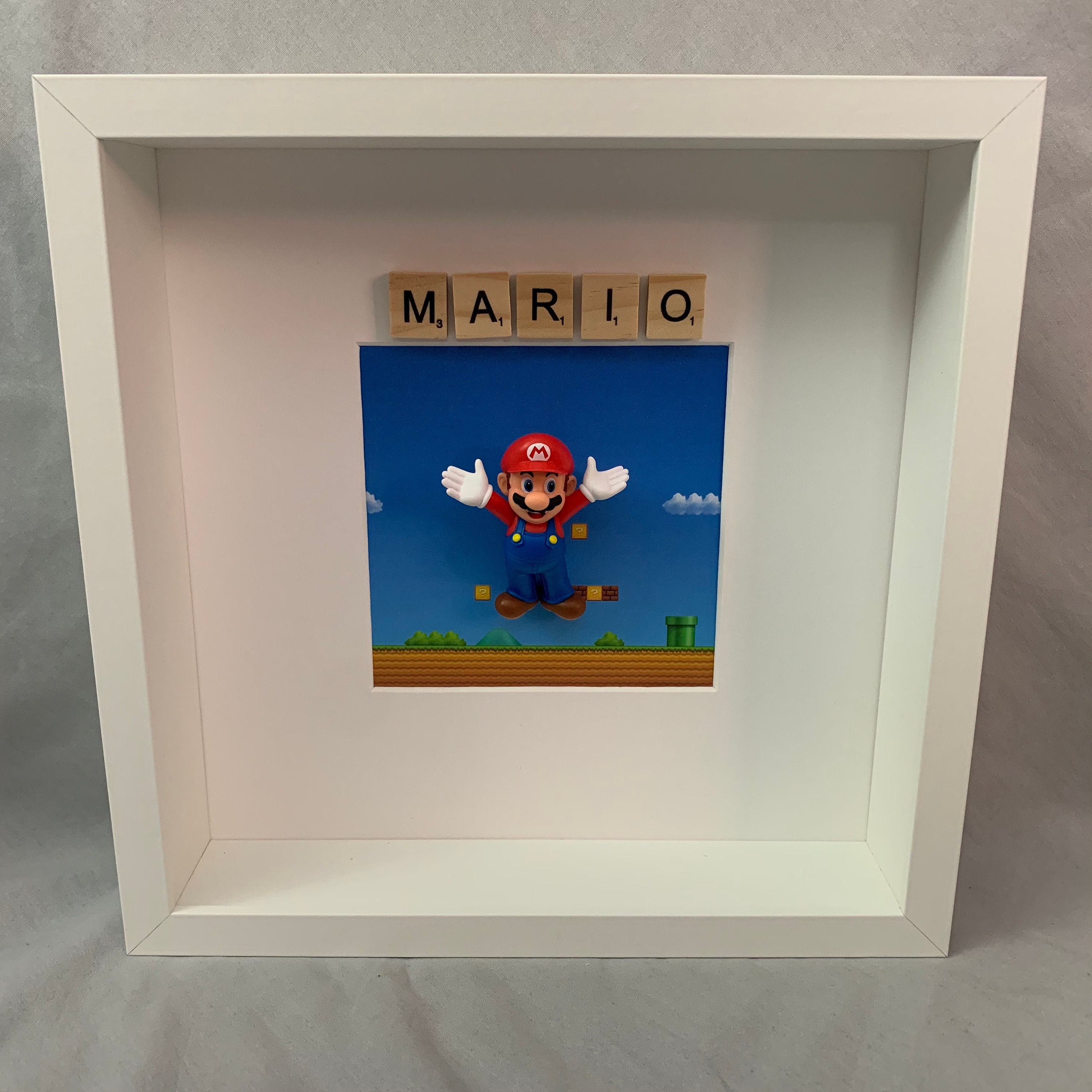 Super Mario Character Frame Etsy