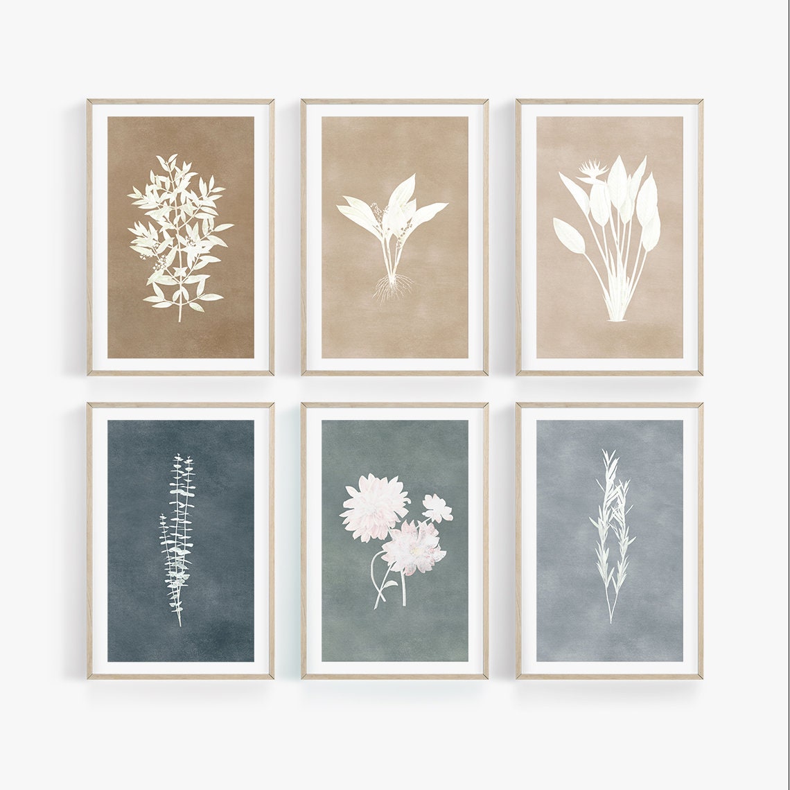 Arte moderno de la pared de la granja conjunto de impresión | Etsy