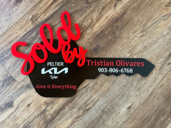 Car Salesman Sign | Car Dealership Sign, Salesman Sign, Photo Prop