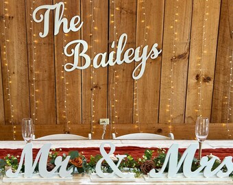 Personalized Wood Signs, Custom Words, Wedding Signs, Nursery Decor