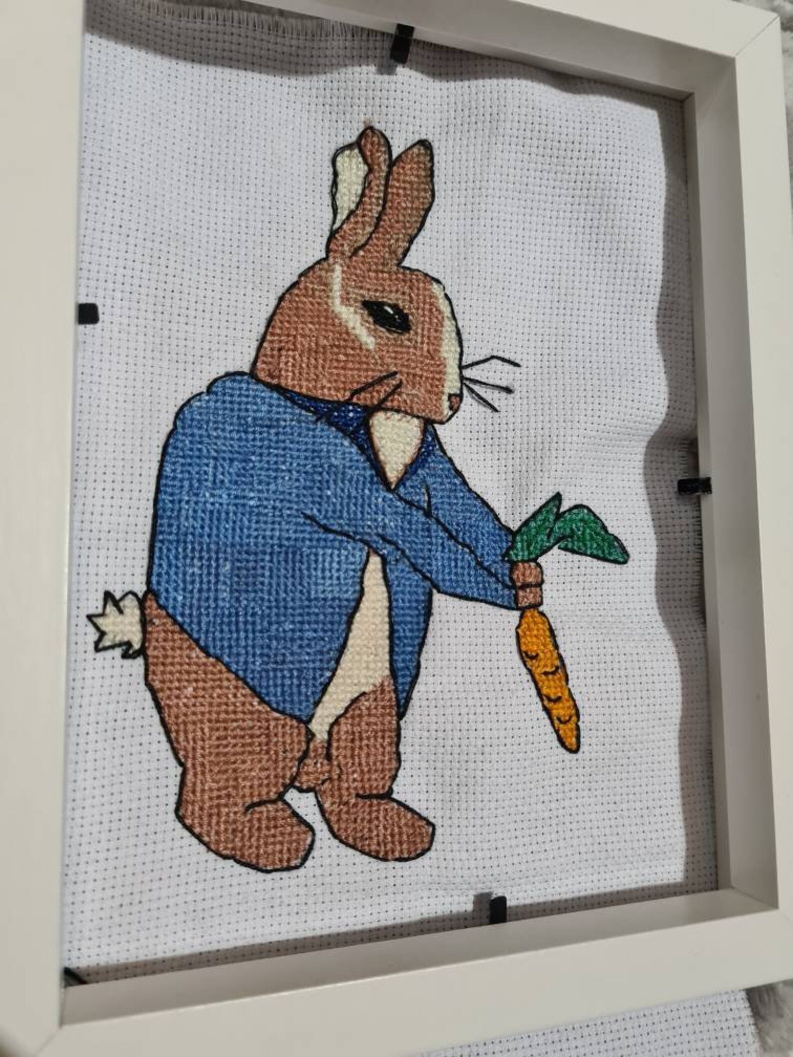 Peter Rabbit Personalised Cross Stitch | Etsy