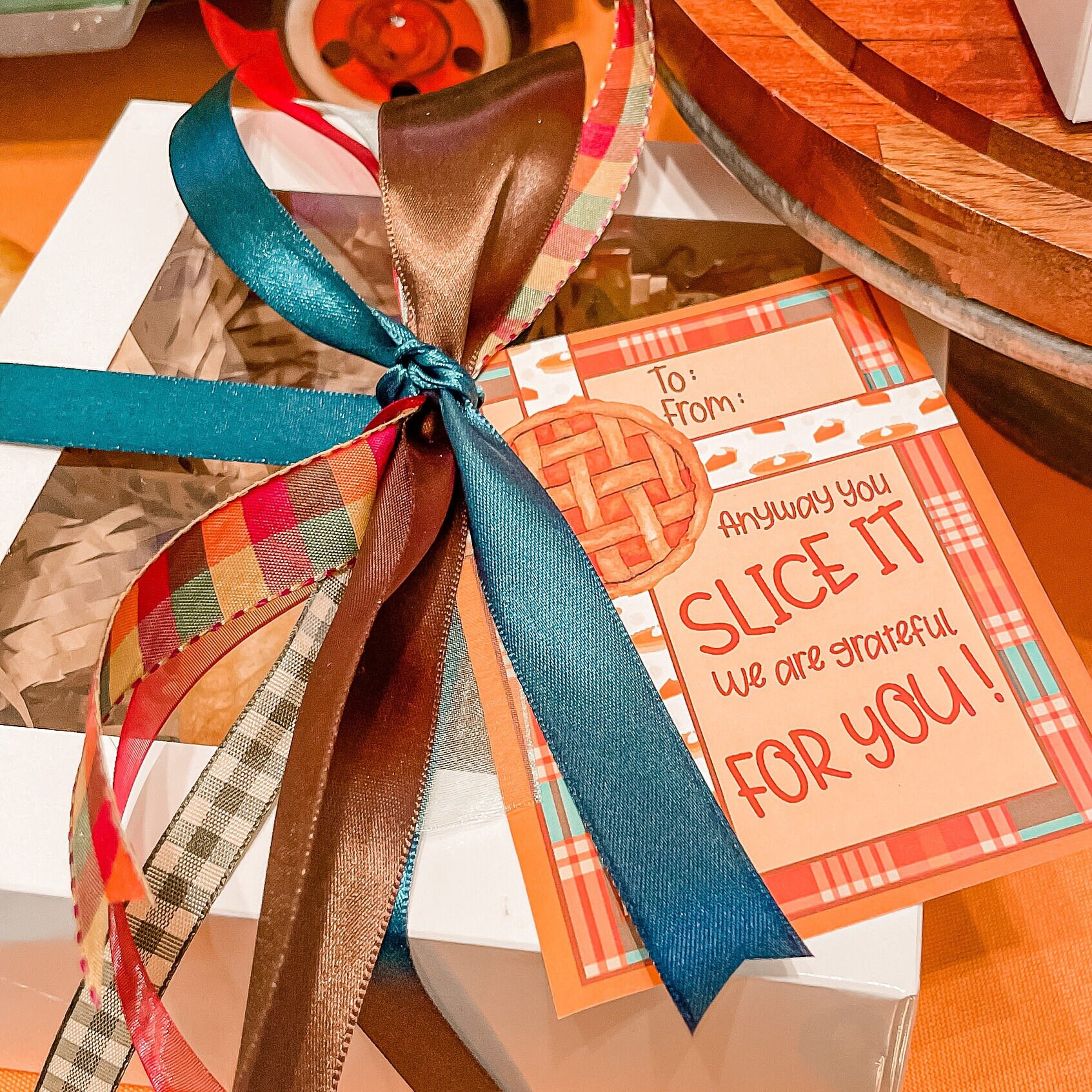 Give Thanks and Eat Pie Party Printables - Etsy