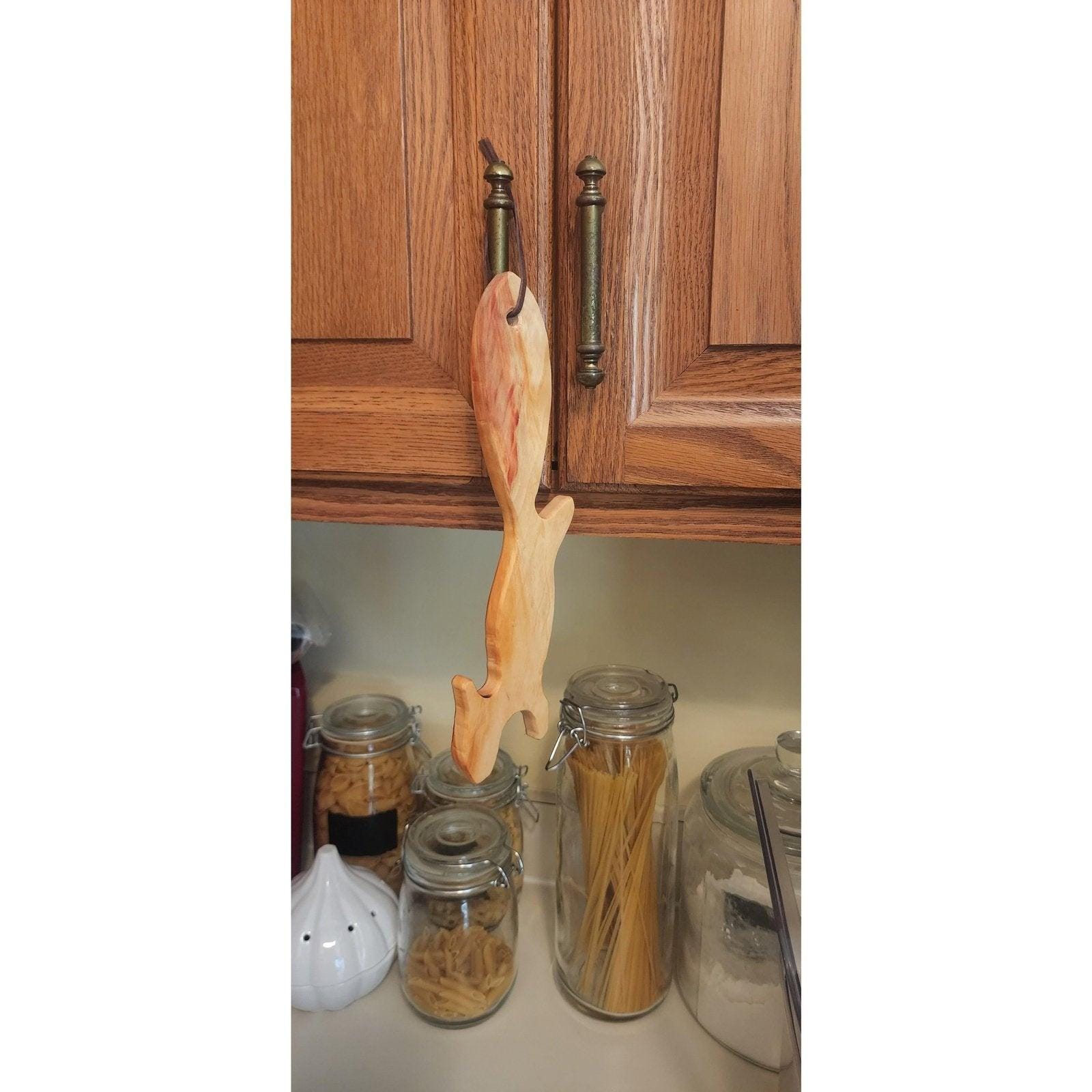 Squirrel Rack Wooden Squirrel Oven Rack Puller: Red Oak, Handcrafted - Etsy