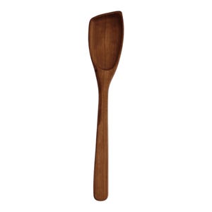 Cherry Wood Spoon, Handmade Natural Utensil | 12 Inch Hardwood | Eco Friendly Stirring, Mixing, And Serving Tool
