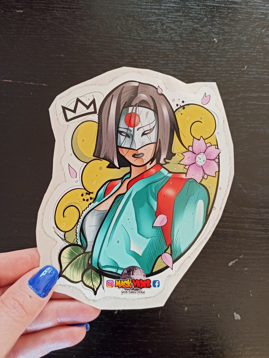 Vader Text Sticker Stickers Mask Vader - Etsy