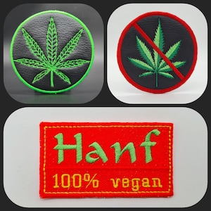 Embroidery file marijuana/hemp 10 x 10 cm frame