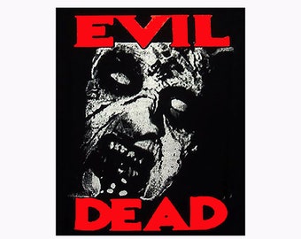 Evil dead scream iron patch
