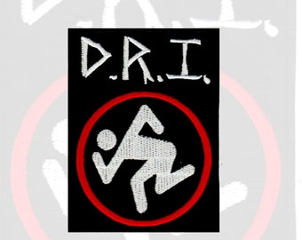 D.R.I. Punk rock bands IRON PATCH