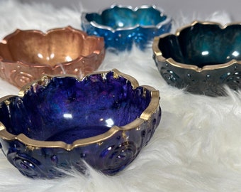 Ring holder Dish for Vanity Tray, catch all tray, key bowl, ring bowl, key holder bowl