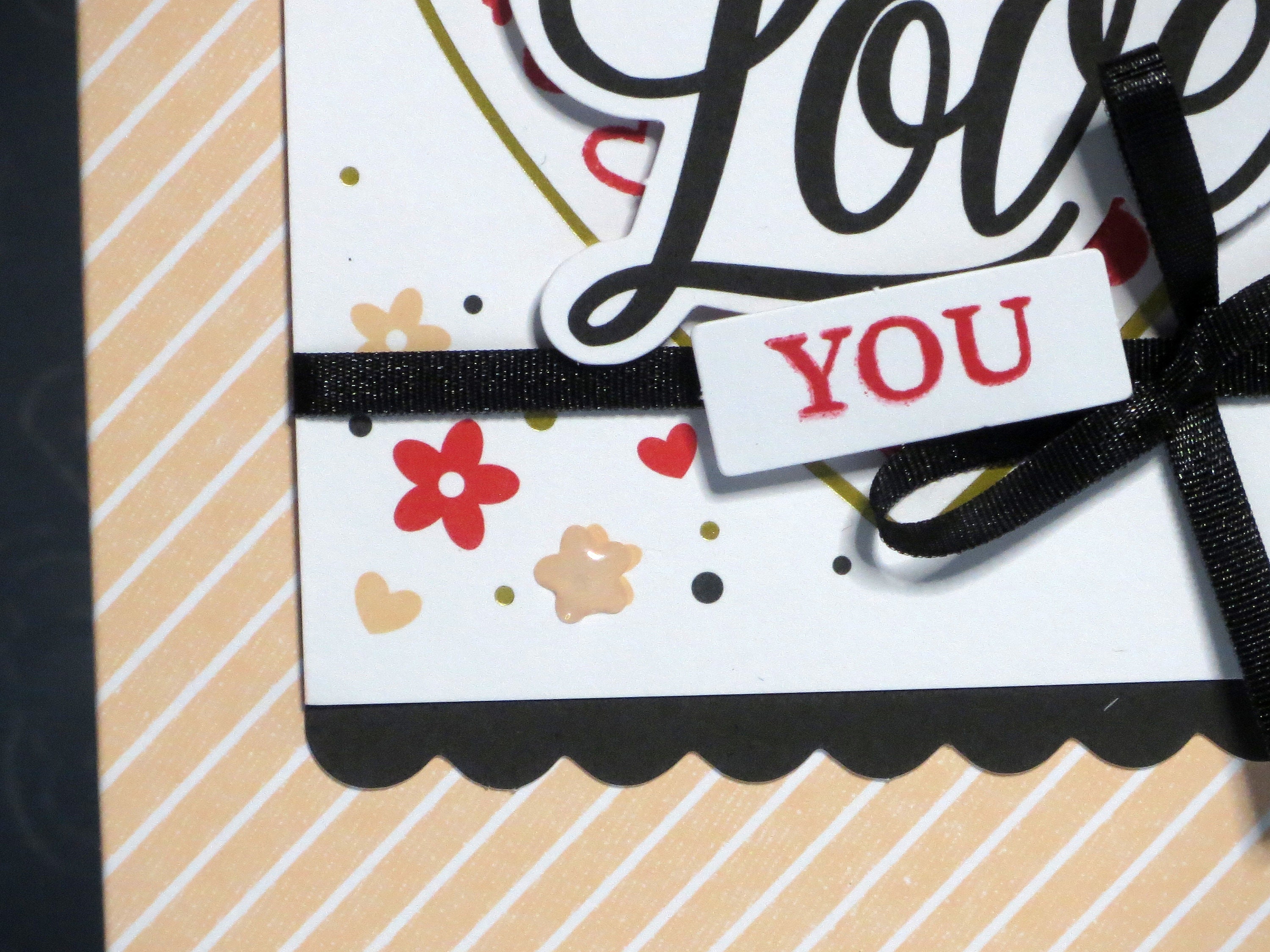 Set of Two: Sending Love Greeting Cards, Handmade With
