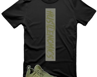 Camiseta unissex – camiseta de manga curta, camiseta com gola redonda Spell Out Hustlenomics, camiseta com estampa gráfica, camiseta pulôver, camiseta softstyle