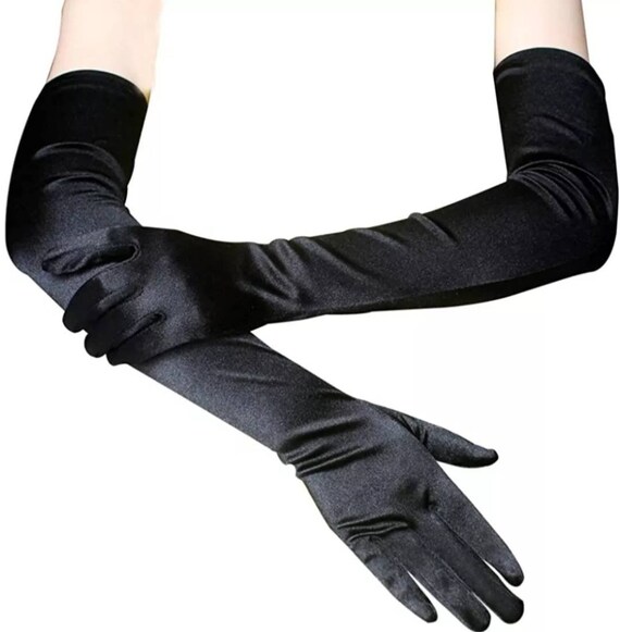 Opera Gloves Uk Womens Formal Satin 