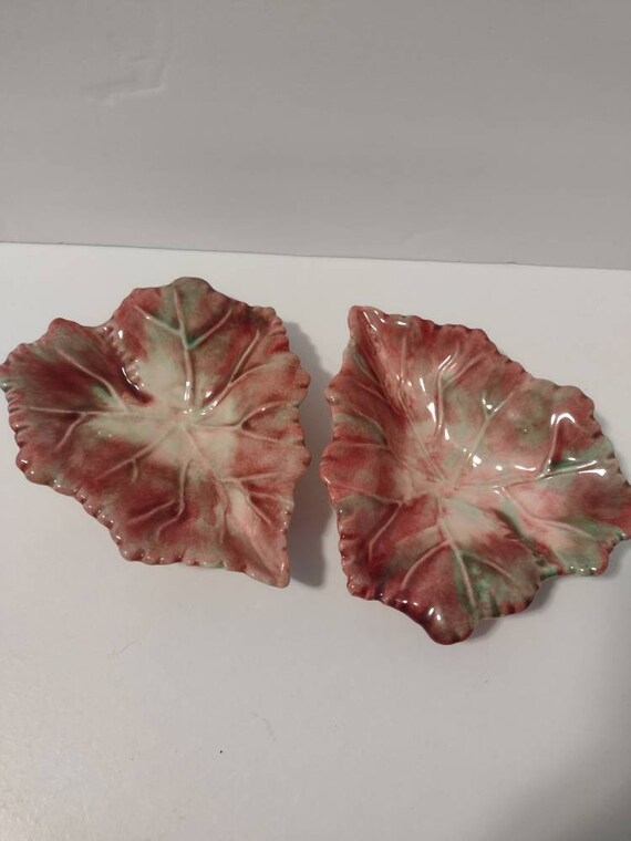 Ceramic Fall Leaves Nut or Candy Dishes - Etsy