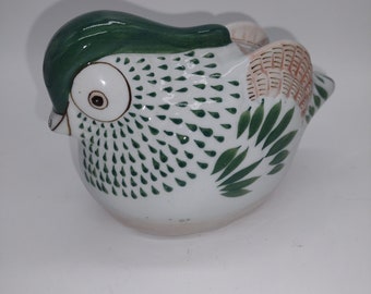 Tonala Style Unmarked Ceramic Bird Bank