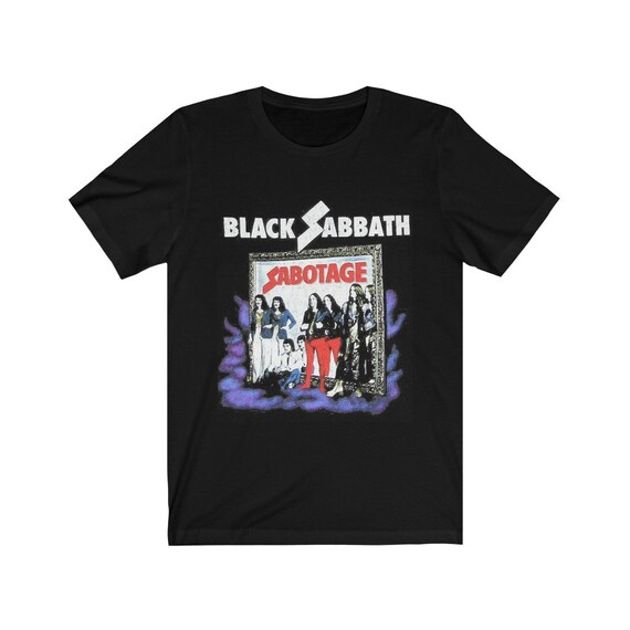 black sabbath 1975 tour shirt