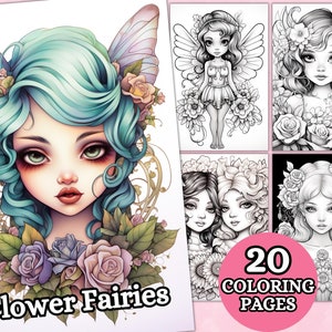 Flower Fairies Malbuch, Ausmalbilder, Malbuch, Malbuch, Malbuch, Ausmalbilder, Malbuch, Malbuch