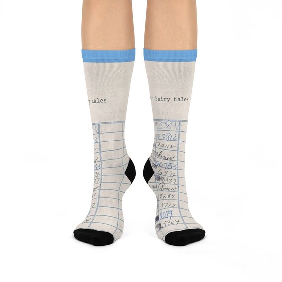 Library card socks discount