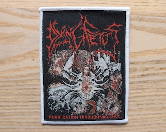 Dying Fetus Sew On Patch 11.5 x 9cm