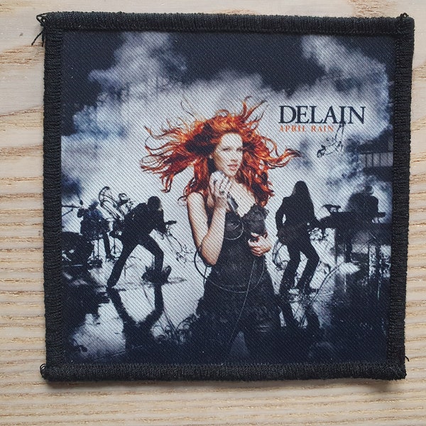 Delain April Rain PRINTED PATCH 10.5 x 10.5cm