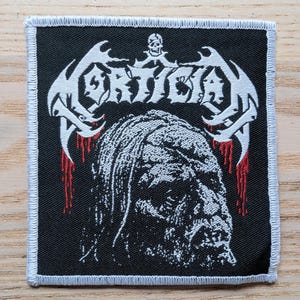 Mortician Zombie Woven Patch 10.5 x 10.5cm