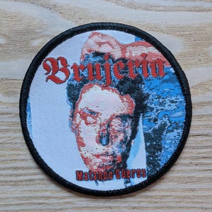 Brujeria Matando Gueros Woven Patch 10cm Diameter