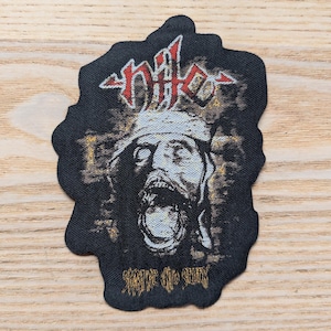 Nile Iron On Woven Patch 12.5 x 9cm