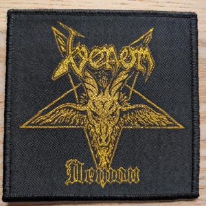 Venom Demon Sew On Patch 10 x 10cm