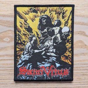 Saint Vitus Sew On Patch 11.5 x 9cm