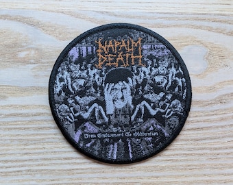 ブラックメタル刺繍パッチバトルジャケット - Etsy 日本