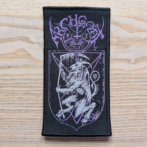 Archgoat Grand Woven Sew On Patch 14 x 9cm