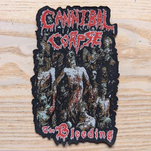 Cannibal Corpse The Bleeding Iron On Patch 12 x 8cm