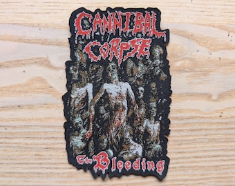 Cannibal Corpse The Bleeding Iron On Patch 12 x 8cm
