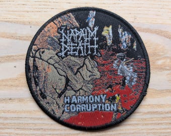 ブラックメタル刺繍パッチバトルジャケット - Etsy 日本