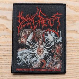 Dying Fetus Sew On Patch 11.5 x 9cm