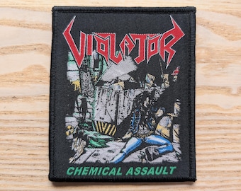 Parche tejido para coser de asalto químico de Violator (11,5 x 9,5 cm)