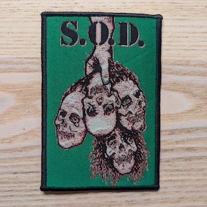 Stormtroopers of Death Woven Sew On Patch 12 x 8cm