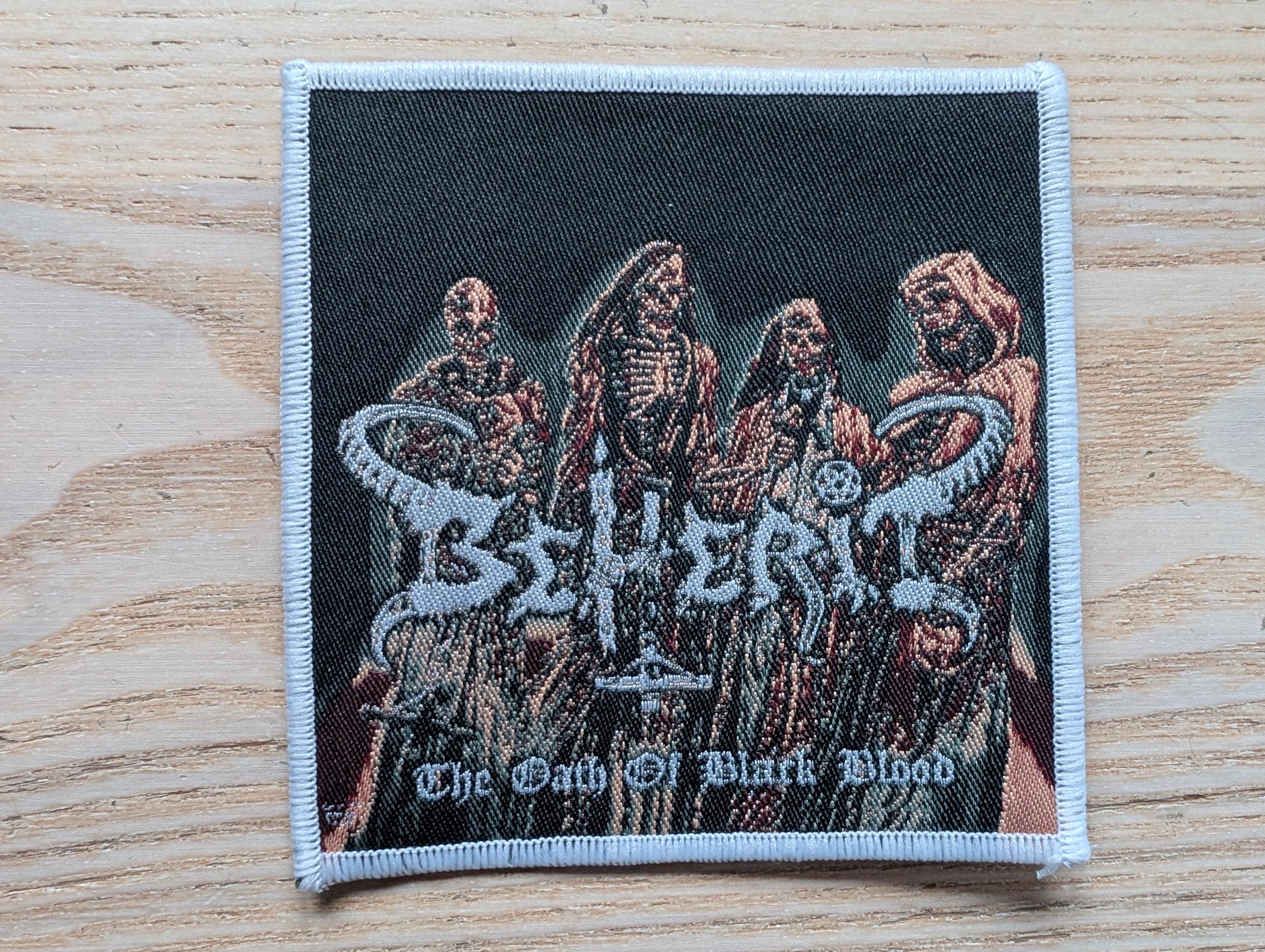 Beherit the Oath of Black Blood Woven Patch 10 X 10cm - Etsy