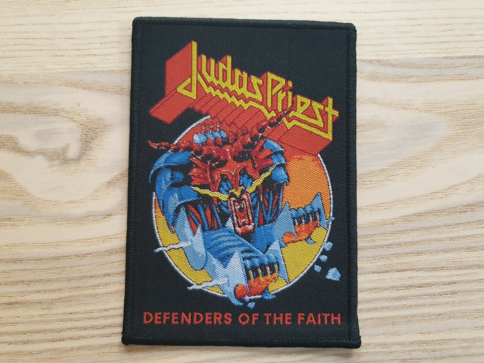 Judas Priest Defenders Of The Faith Woven Patch 9.5 X 13cm | Etsy