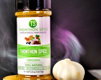 ThonthonSpice is a versatile spice blend that can be used in various cuisines. It is suitable for keto, paleo, and vegan diets.