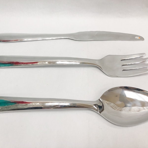 Large Silver Spoon Wall Decor - Etsy