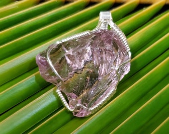 Heart of the Inner Child Andara Pendant handmade in Hawaii Starseed 5D Healing Love