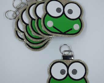 Accesorio/llavero de llavero de personaje Kitty Frog