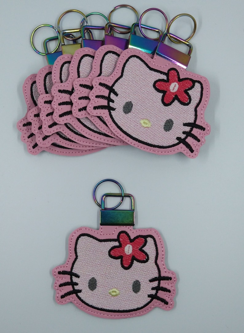 Kitty Key Fob/keychain Accessory Etsy