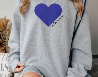 La Chamade Sweater, Heart Sweater, Cozy Outfit, French Chic